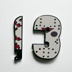 ❤️ 5/$18 - Friday 13th Inspired Enamel Pin